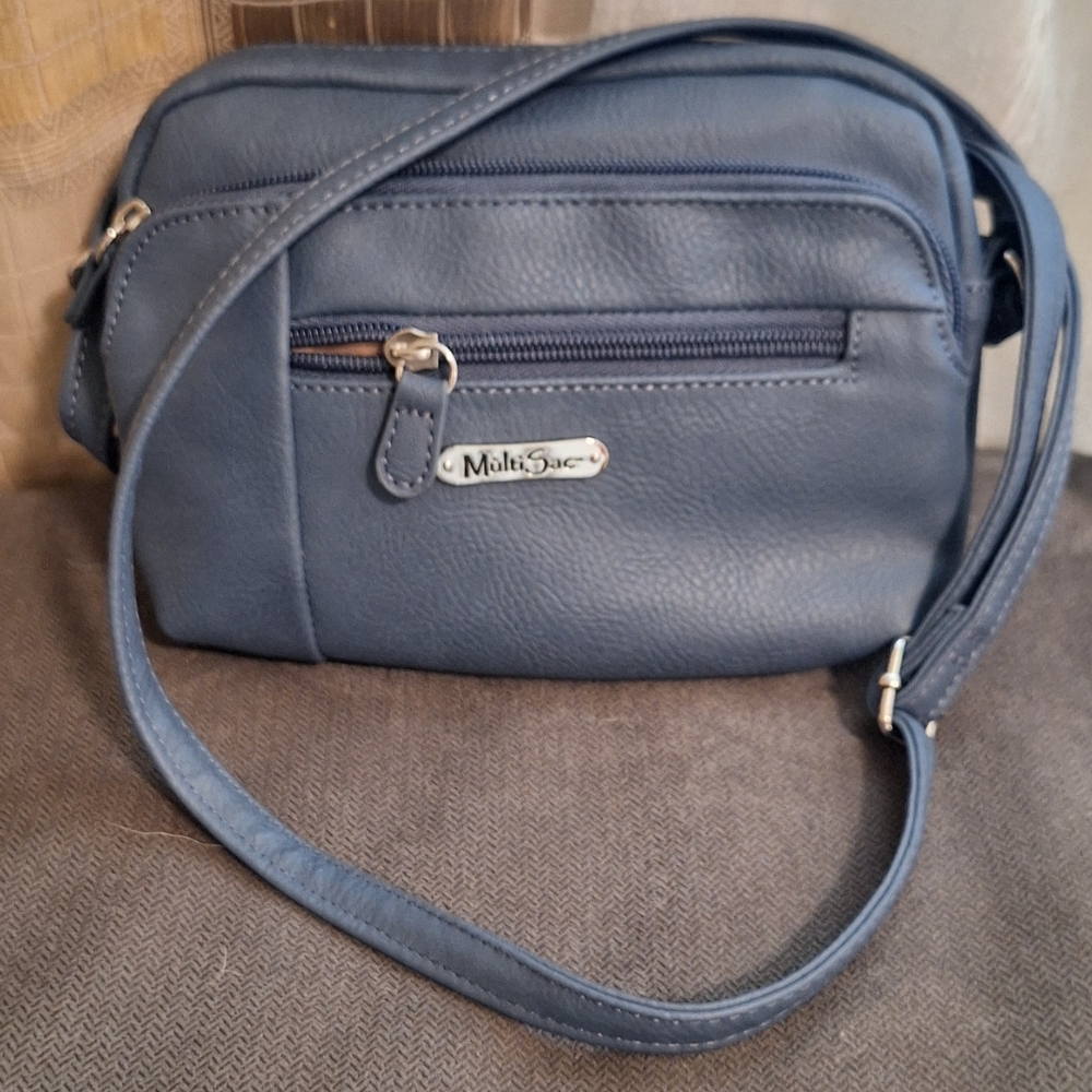 Blue MultiSac Crossbody Bag